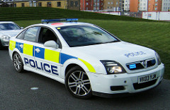Police Vauxhall Vectra